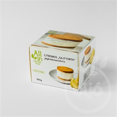 All in citromkrémes jégkrémszendvics 160 g