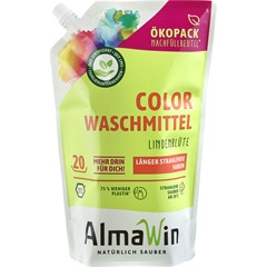 Almawin color folyékony mosószer koncentrátum színes ruhákhoz hársfavirág kivonattal - 20 mosásra 1500 ml
