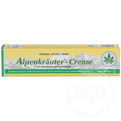 Alpenkrauter krém cannabis olajjal és ördögkarom kivonattal 200 ml