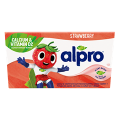 Alpro szójagurt eper 4x115g 460 g