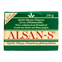 Alsan-S növényi margarin /zöld/ 250 g