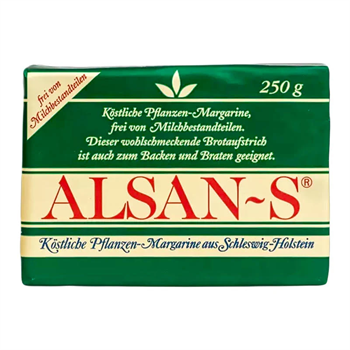Alsan-S növényi margarin /zöld/ 250 g