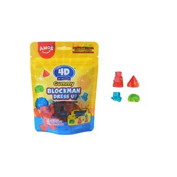 Amos Sweets 4d gumicukor öltöztethető vegyes gyümölcs ízben 85 g