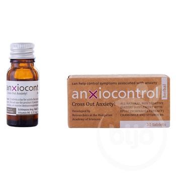 Anxiocontrol herbal tabletta 30 db