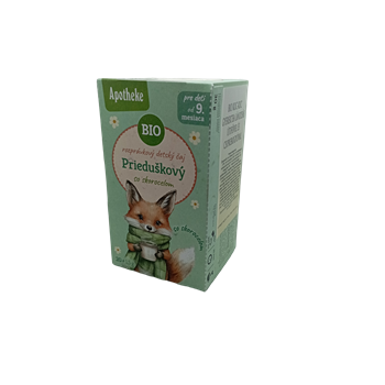 Apotheke bio kuc-kuc gyermektea lándzsás útifűvel és csipkebogyóval 20x1,5g 30 g