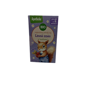 Apotheke fincsi gyerektea erdei gyümölcsökkel és málnával 20x1,5g 30 g