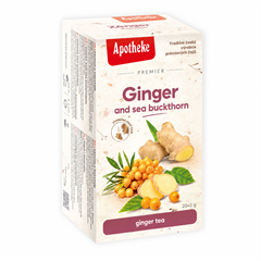 Apotheke gyömbér és homoktövis tea 20x2g 40 g