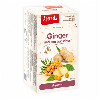Apotheke gyömbér és homoktövis tea 20x2g 40 g