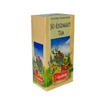 Apotheke jó éjszakát tea 20x1,5 g 30 g