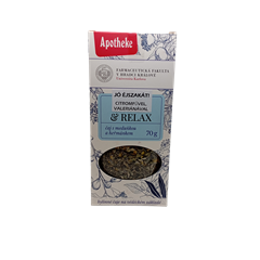 Apotheke jó éjszakát! teakeverék citromfűvel, valeriánával és levendulával, szálas 70 g