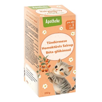 Apotheke tündérmese bio tea gyermekeknek, erdei gyümölcsök málnával 20x2g