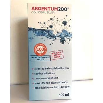 Argentum2000 ezüstkolloid 100ppm 500 ml