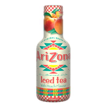 Arizona fekete tea barack 450 ml