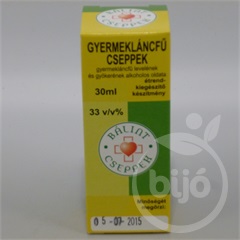 Bálint gyermekláncfű cseppek 30 ml