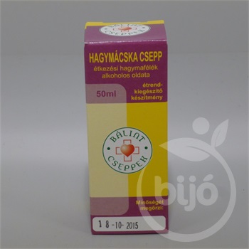 Bálint hagymácska csepp 50 ml
