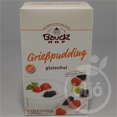 Bauck Hof bio gluténmentes grízpuding 130 g