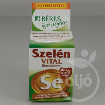 Béres szelén vital filmtabletta 30 db