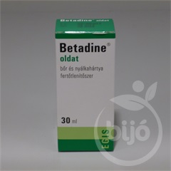 Betadine bőr- és nyálkahártya fertőtlenítő szer 30 ml