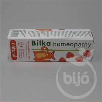 Bilka homeopátiás fogkrém málna 6+ 50 ml