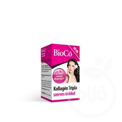 Bioco kollagén tripla szerves cinkkel tabletta 60 db