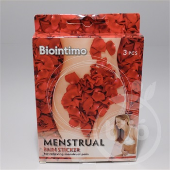 Biointimo menstruációs fájdalomcsillapitó tapasz 3 db