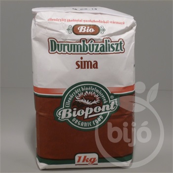 Biopont bio durumbúzaliszt sima 1000 g