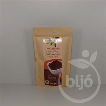 BioMenü bio 100% arabica instant kávé 100 g