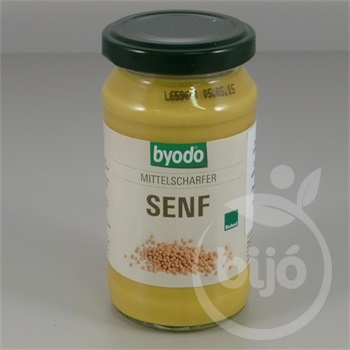 Byodo bio enyhén csípős mustár 200 ml