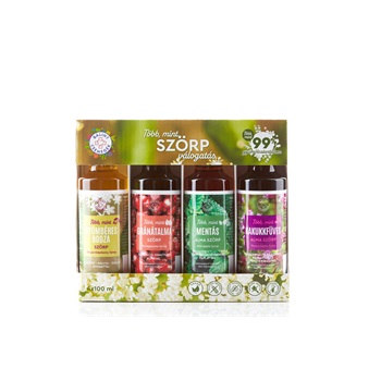 Bálint csemegék több mint szörp válogatás- bodzás 4x100ml 400 ml