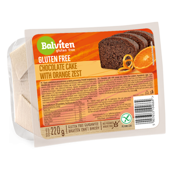 Balviten gluténmentes csokitorta naranccsal 220 g