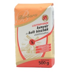 Barbara gluténmentes lisztkeverék kenyérhez 1000 g