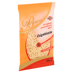 Barbara gluténmentes tészta csiga 200 g