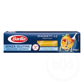 Barilla gluténmentes spagetti tészta 400 g