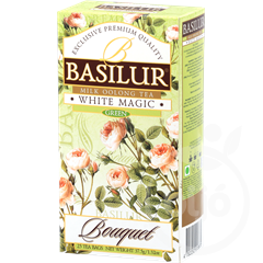 Basilur bouquet white magic tejes oolong tea 25 filter 37,5 g