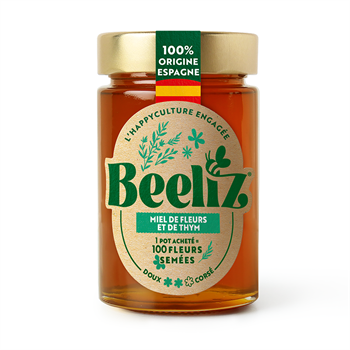Beeliz kakukkfű- és virágméz 250 g