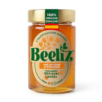 Beeliz narancs- és virágméz 250 g
