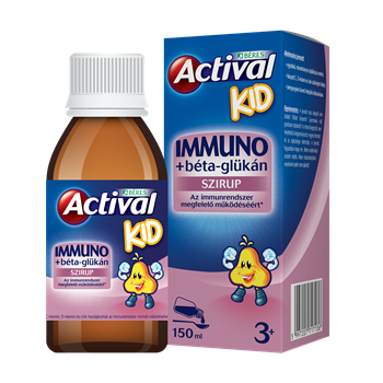 Béres actival kid immuno+béta-glükán szirup 150 ml