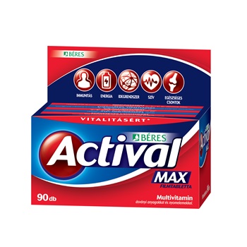 Béres actival max multivitamin filmtabletta 90 db