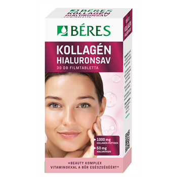 Béres kollagén-hialuronsav filmtabletta 30 db