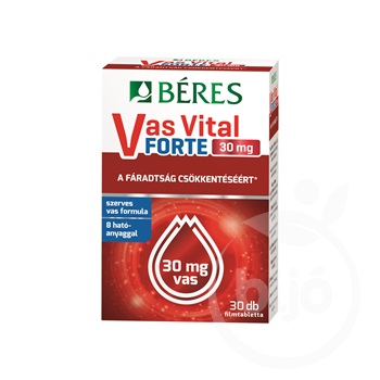 Béres vas vital forte 30mg filmtabletta 30 db