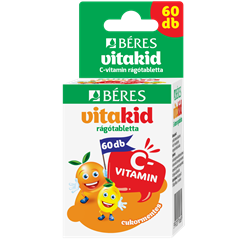 Béres vitakid c-vitamin 50mg rágótabletta 60 db
