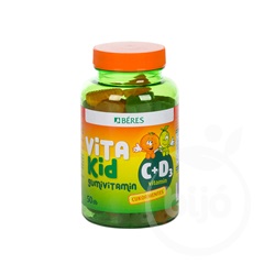 Béres vitakid c+d gumivitamin gumitabletta 50 db