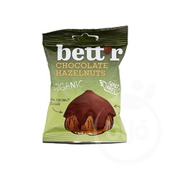 Bettr bio vegán gluténmentes csokival bevont törökmogyoró 40 g