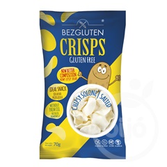 Bezgluten gluten-free crisps salted 70 g