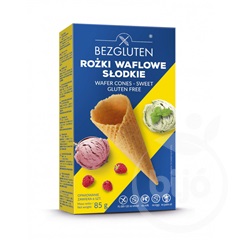 Bezgluten gluten-free sweet wafer cone 85 g