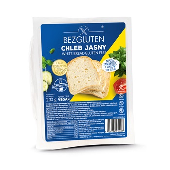 Bezgluten gluténmentes fehér kenyér 230 g
