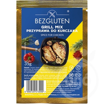 Bezgluten gluténmentes fűszerkeverék csirkéhez 35 g