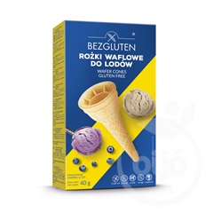Bezgluten gluten-free wafer cone 40 g