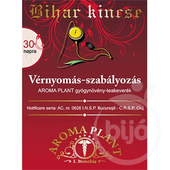 Bihar Kincse vérnyomás-szabályozás gyógynövény-teakeverék 360 g
