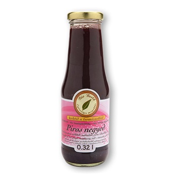 Bio Berta bio piros negyed gyümölcslé (szőlő,málna,szeder,ribizli) 320 ml